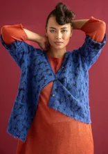 “Morr” cardigan in an alpaca blend and recycled/organic cotton - porslinsbl