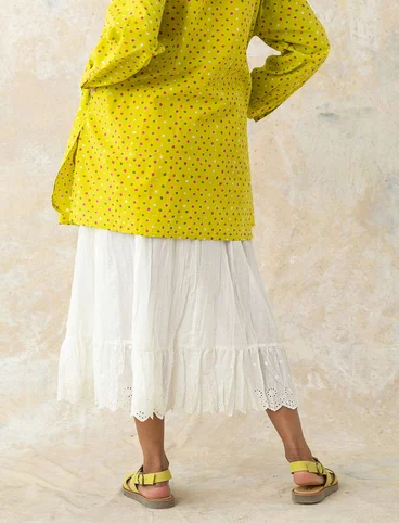 Woven organic cotton underskirt - oblekt