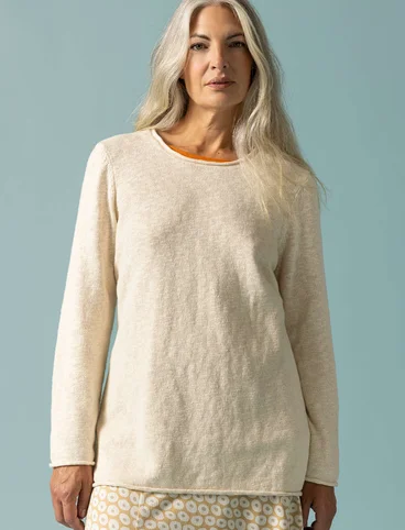 “Abby” favourite sweater in organic/recycled cotton - ofrgad