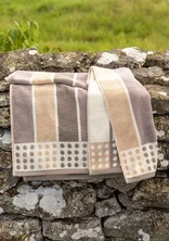 “Flow” bath towel in organic cotton - ostron