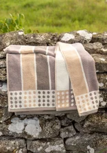 “Flow” bath towel in organic cotton - ostron