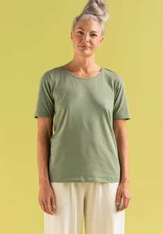 T-shirt "Jane" i ekologisk bomull/elastan - hopper