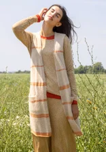 “Sandy” knit vest in an alpaca blend and organic/recycled cotton - mrk0SP0natur