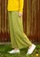 “Arholma” jersey pants in organic cotton/modal (asparagus M)