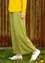 “Arholma” organic cotton/modal jersey trousers (asparagus XS)