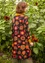 “Sunflower” jersey dress in lyocell/spandex (black S)