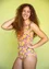 “Luisa” swimsuit in nylon/spandex (color(en-us/krsbrsblom) M)