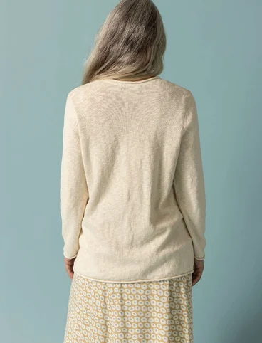 “Abby” favourite sweater in organic/recycled cotton - ofrgad