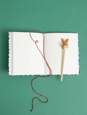 Notitieboekje "Runa" van met textiel bekleed papier - kleinbl
