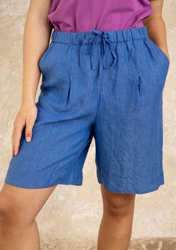 Linen shorts lupin