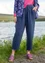 “Ottilia” woven organic cotton trousers (violet size(culture.Name/sizeKey))