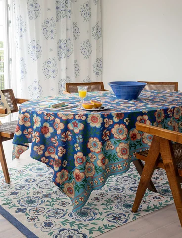 “Desert Bloom” tablecloth in organic cotton - porslins0SP0bl