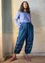“Buij” organic cotton trousers (indigo L)
