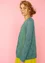 “Luisa” pointelle cardigan in linen/recycled cotton (aqua green S)