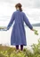 “Ottilia” woven dress in organic cotton (bluebell M)