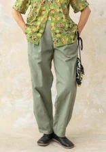 Woven pants in organic cotton - hopper