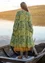“Ottilia” coat in a wool and organic/recycled cotton blend (apple green XS)