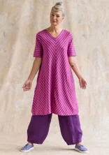 Essential striped dress in organic cotton - hibiskus0SL0midsommarblom