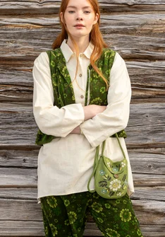 “Nome” wool bag - birchleaf