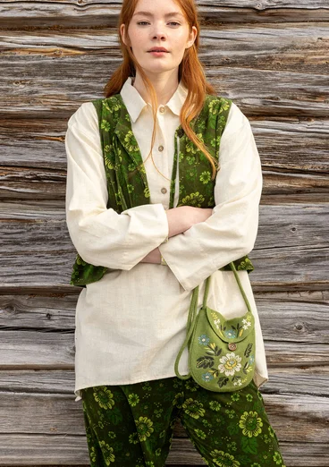 “Nome” wool bag - birchleaf