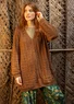 Gilet long "Harriet" en mélange de laine recyclée ( S)