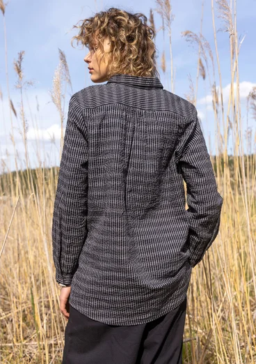 Kangaspaita "Wavy” ekopuuvillaa - musta