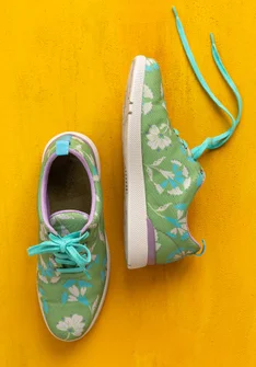 Sneaker "Crocus" i återvunnen polyester - cikada