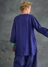 Kittelbluse „Sprint“ aus Leinen (veilchen XXL)