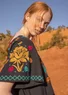 “Patricia” organic cotton tunic (black S)