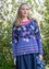 “Blåsippa” organic/recycled cotton sweater (bluebell S)