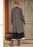 Robe "Pelargon" en jersey de lyocell/élasthanne (noir L)