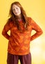 Jerseyshirt „Stella“ aus Bio-Baumwolle/Elasthan chili-gemustert thumbnail