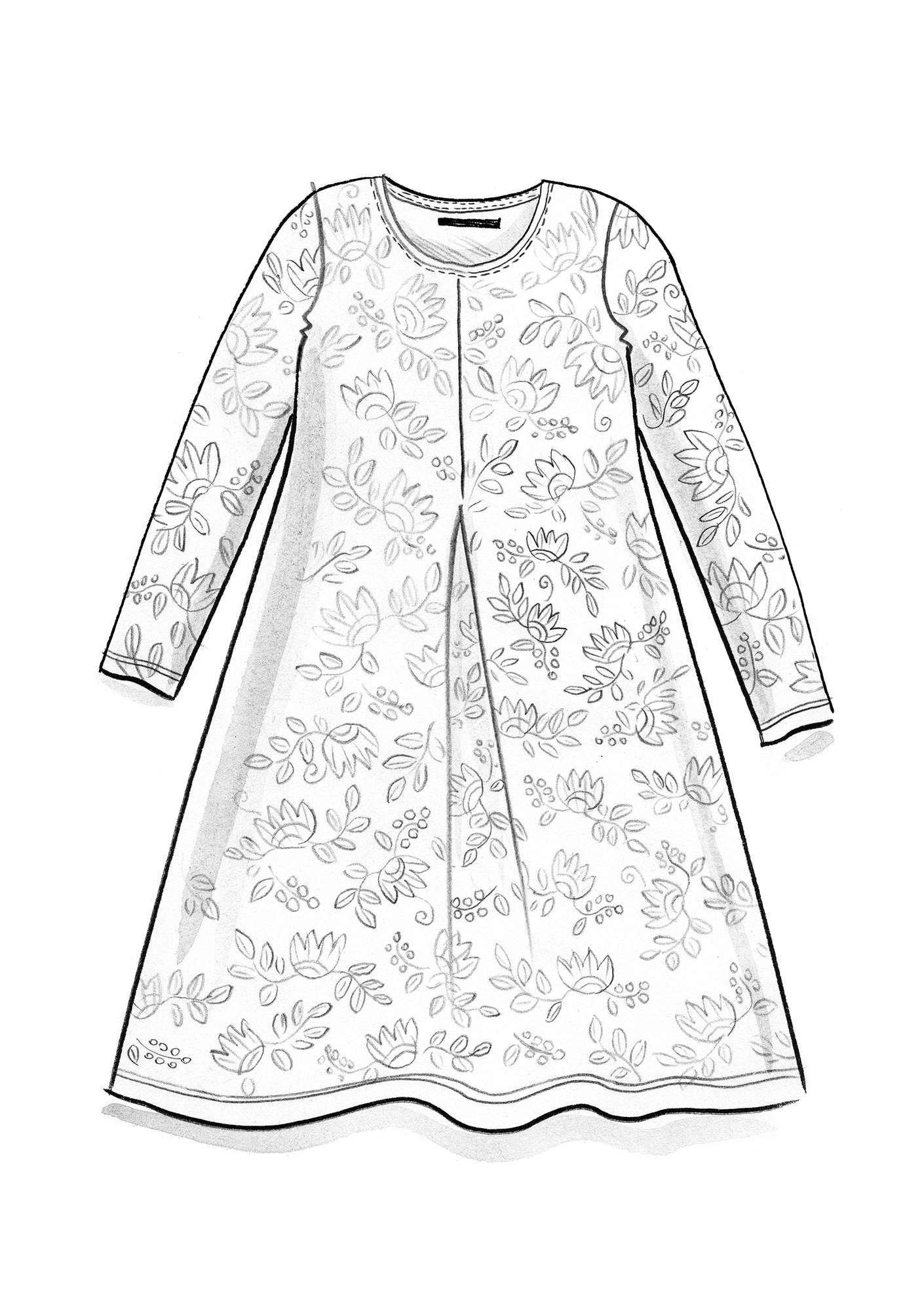 Kleid „Selma“ aus Micromodal/Elasthan vanille
