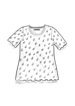 Shirt „Drop“ aus Bio-Baumwolle - ungebleicht