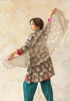 Sjaal "Kamala" van katoen/zijde - kashish