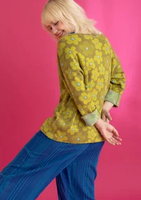 Pullover „Polli“ aus Bio-/Recycling-Baumwolle - avocado