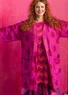 Kimono „Moon“ aus Leinen (cochenille XL)
