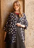 Blouse "Kristina" en coton biologique (graphite S)