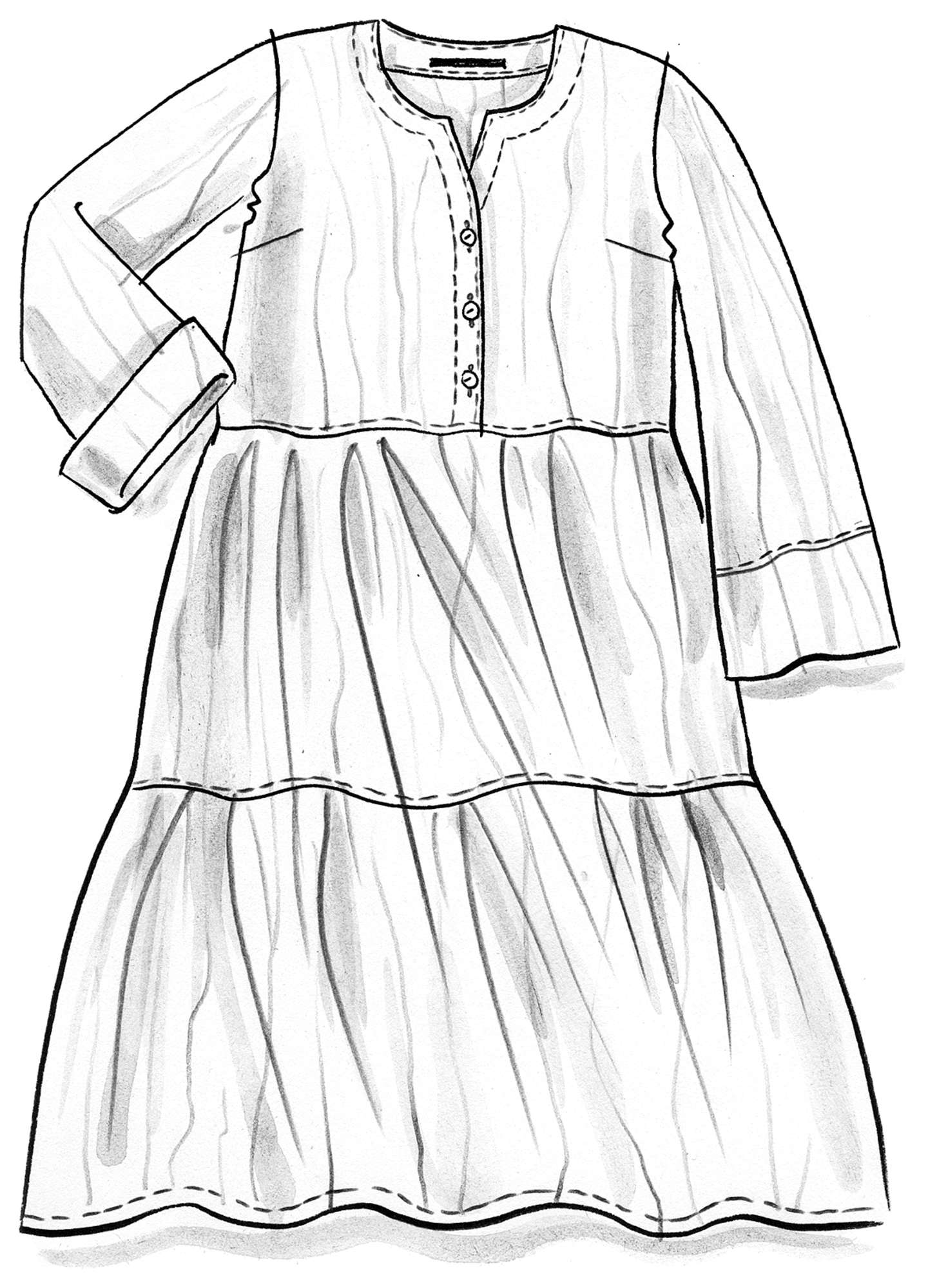Kleid „Pimpinella“ aus Öko-Baumwolle