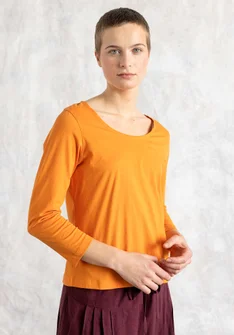 Organic cotton jersey top - physalis