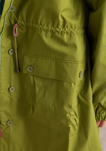 Parka „Vendela“ aus Bio-Baumwollgewebe - grünpfeffer