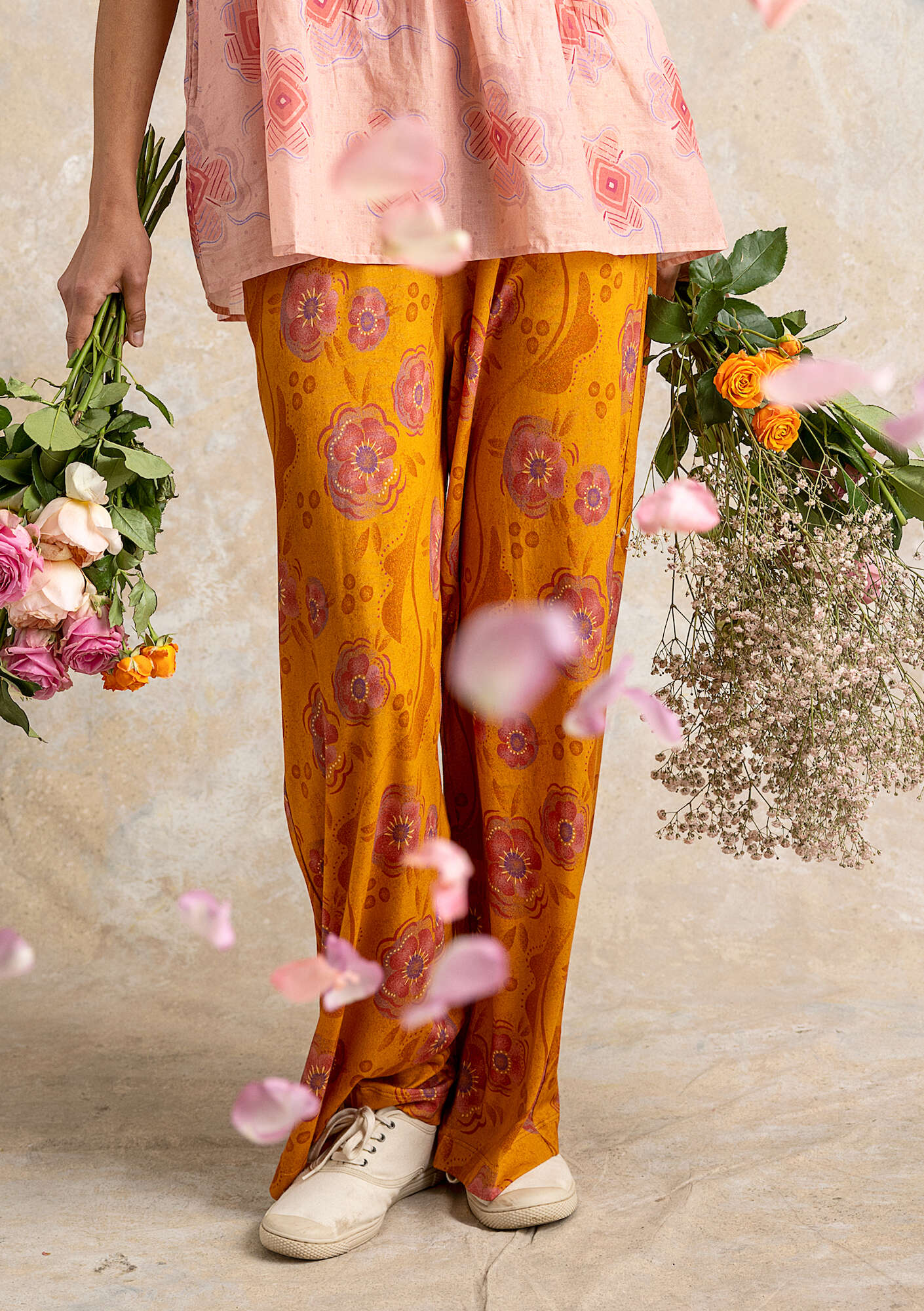 Nypon pants marigold