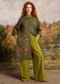 Besticktes Kleid „Fåle“ aus Bio-Baumwolle (fichte L)