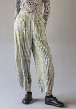 Hose „Bamboo“ aus Bio-Baumwollgewebe - vanille