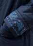 Manteau "Svalbard" en tissu matelassé en coton biologique tissé (encre M)