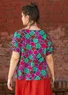 Top "Pop" en coton biologique (jaspe foncé S)