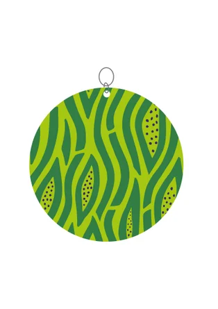 Pendentif "Botswana" en bois - basilic