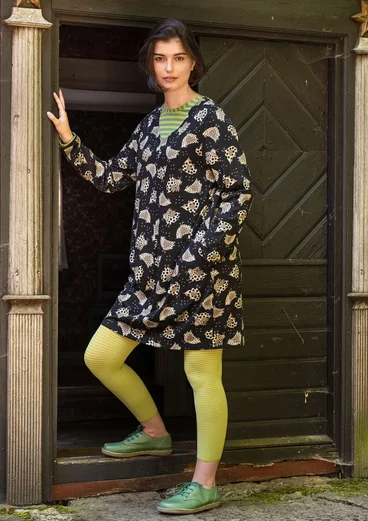 Robe en jersey « Dolores » en coton biologique/modal - noir