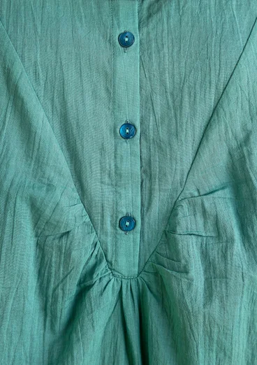 “Blossom” woven organic cotton dress - artemisia