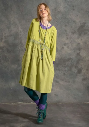 Jerseykleid aus Bio-Baumwolle/Modal - waldgrün